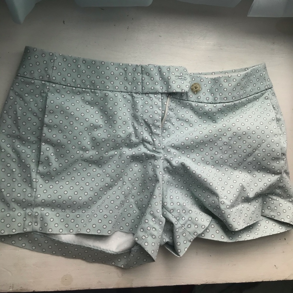 Baby Blue Polka Dot Shorts